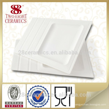 Conjunto de vajilla de estilo árabe placa de cerámica de mesa de configuración de la forma chaozhou fábrica